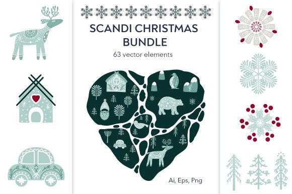 Download Product - Scandinavian Christmas Bundle - Bundle Collection