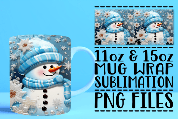Download Winter Holiday 3D Mug Sublimation Design - Mug sublimation Collection
