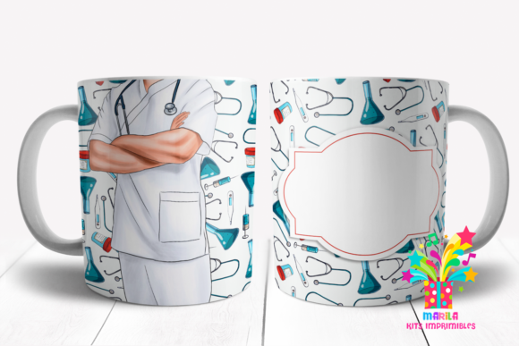 Download Male Nurse Mug Sublimation Designs #1 - Mug sublimation Collection