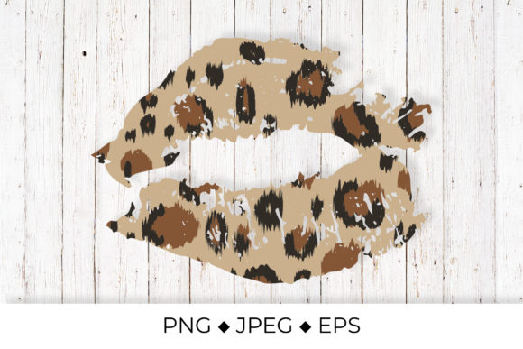 Download Leopard Lips. Lipstick Kiss. Leopard Pri - Leopard Collection