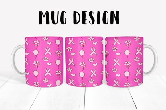 Download October Pink Mug Sublimation Designs #5 - Mug sublimation Collection