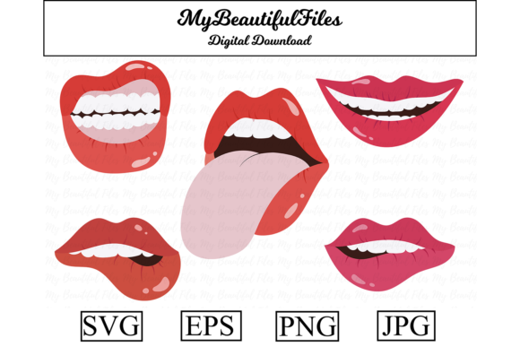 Download Lips Clipart Bundle - Bundle Collection