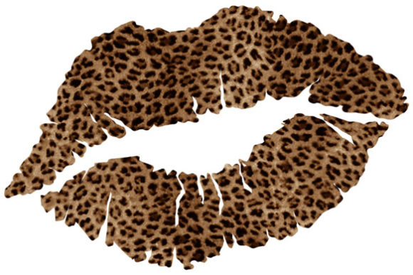 Download Cheetah Lips, Leopard Lips, Sublimation - Leopard Collection