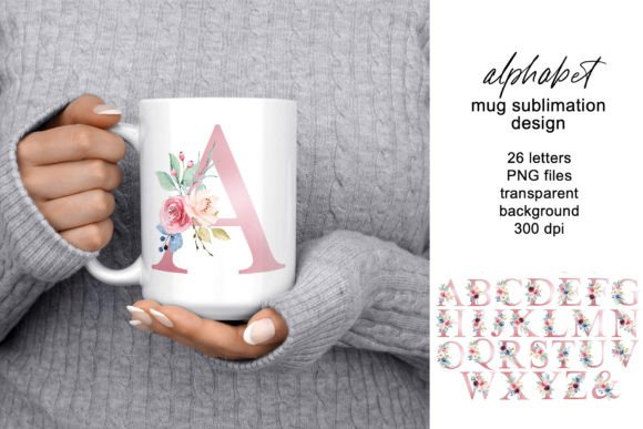 Download Mug Sublimation Design with Letters, PNG - Mug sublimation Collection