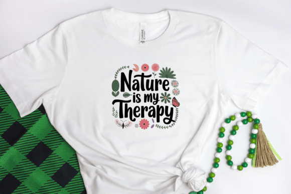 Download Nature is My Therapy T-Shirt Design - Nature Collection