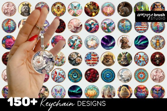 Download Round Keychain Sublimation Mega Bundle - Bundle Collection