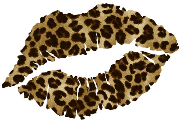 Download Cheetah Lips, Leopard Lips, Sublimation - Leopard Collection