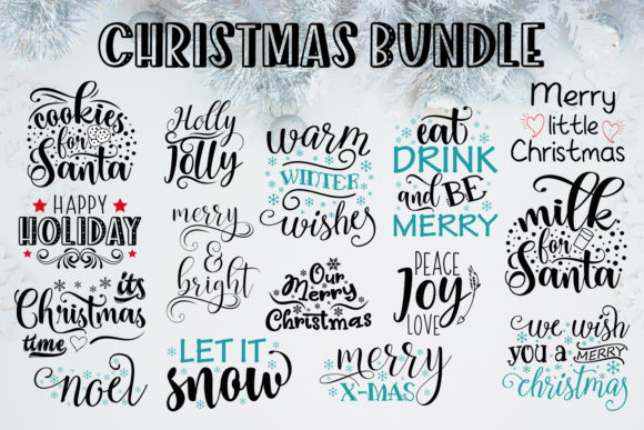 Download Christmas Bundle Vectors Svg Dxf Png Jpg - Bundle Collection