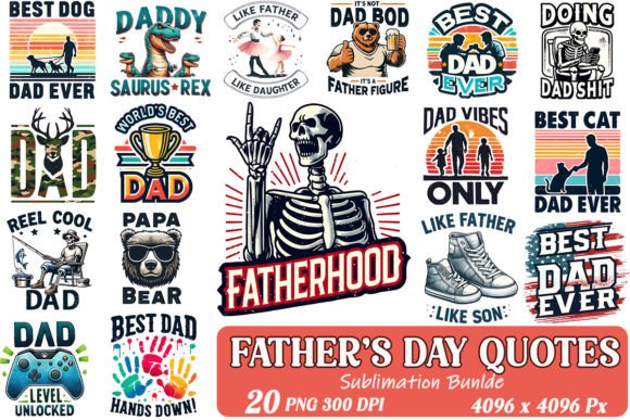 Download Happy Father's Day Sublimation Bundle - Bundle Collection